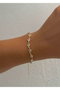Heliophilia Silver Pulsera de Latón Dorada